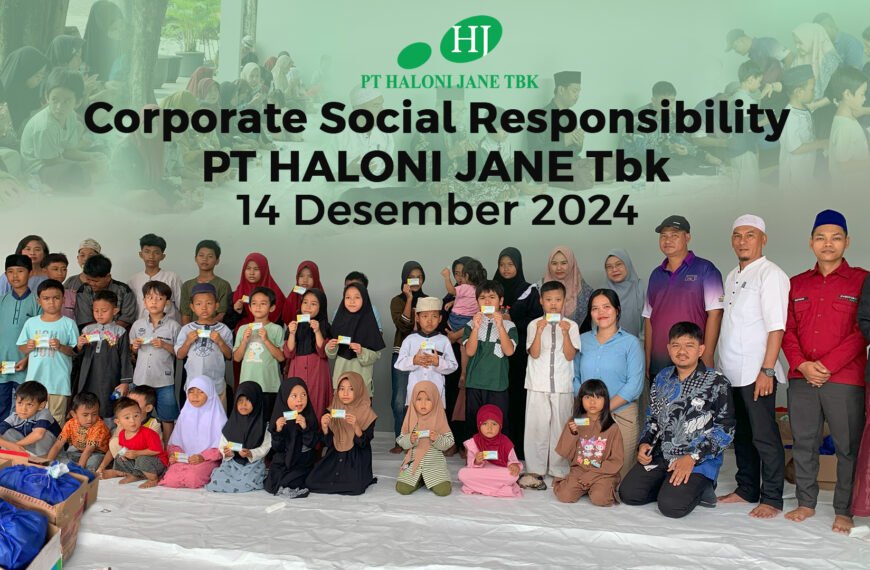 PT Haloni Jane Tbk Berbagi Kebahagiaan dengan Anak Yatim melalui Program CSR
