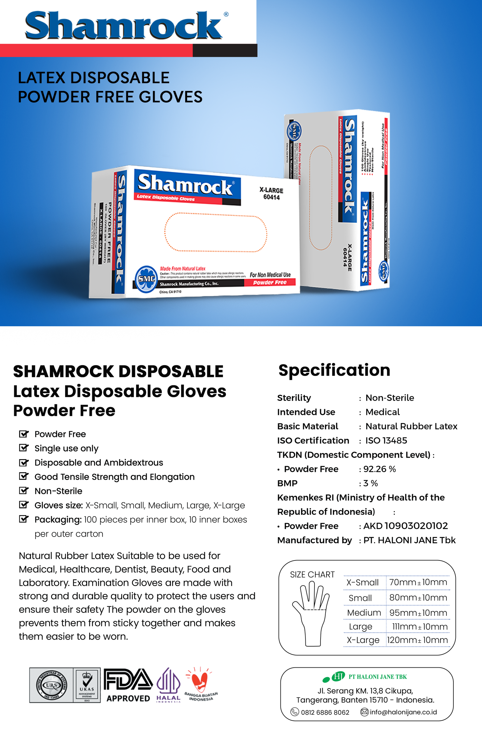 Shamrock DISPOSABLE