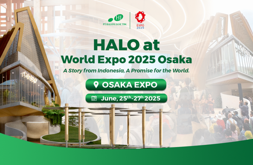 HALO di World Expo 2025 Pamerkan Sarung Tangan Eco Friendly