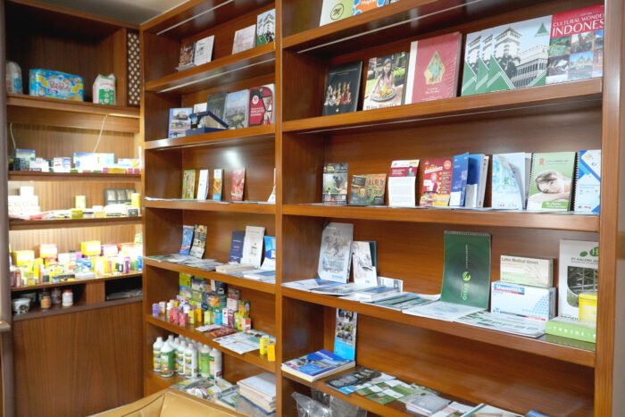 sample of our flagship product, Shamrock Gloves at KBRI Muscat