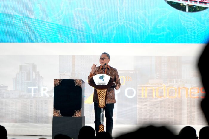 The expo was officially opened by the Minister of Trade, Budi Santoso, alongside the Coordinating Minister for Food, Zulkifli Hasan.