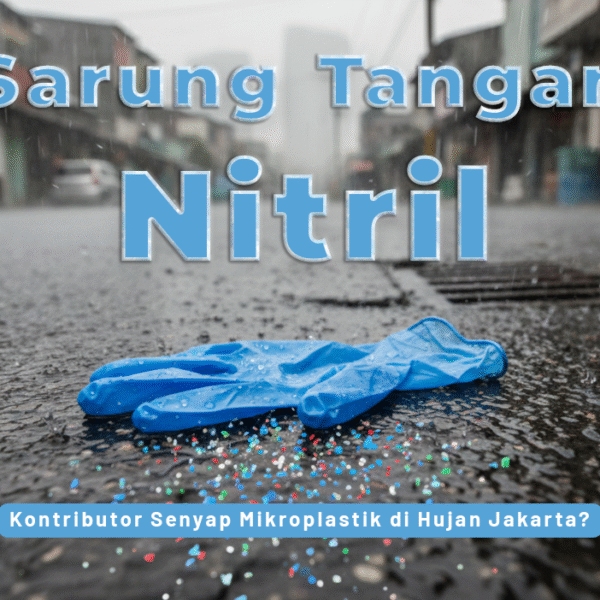 Sarung Tangan Nitril dan Ancaman Mikroplastik di Setiap Tetes Hujan Jakarta